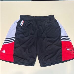 adidas Black and Red Athletic Shorts